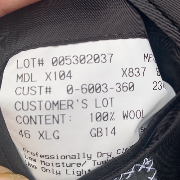 Hickey- Free Collection for Nordstrom, men’s jacket, size 44XL - Picture 6 of 6